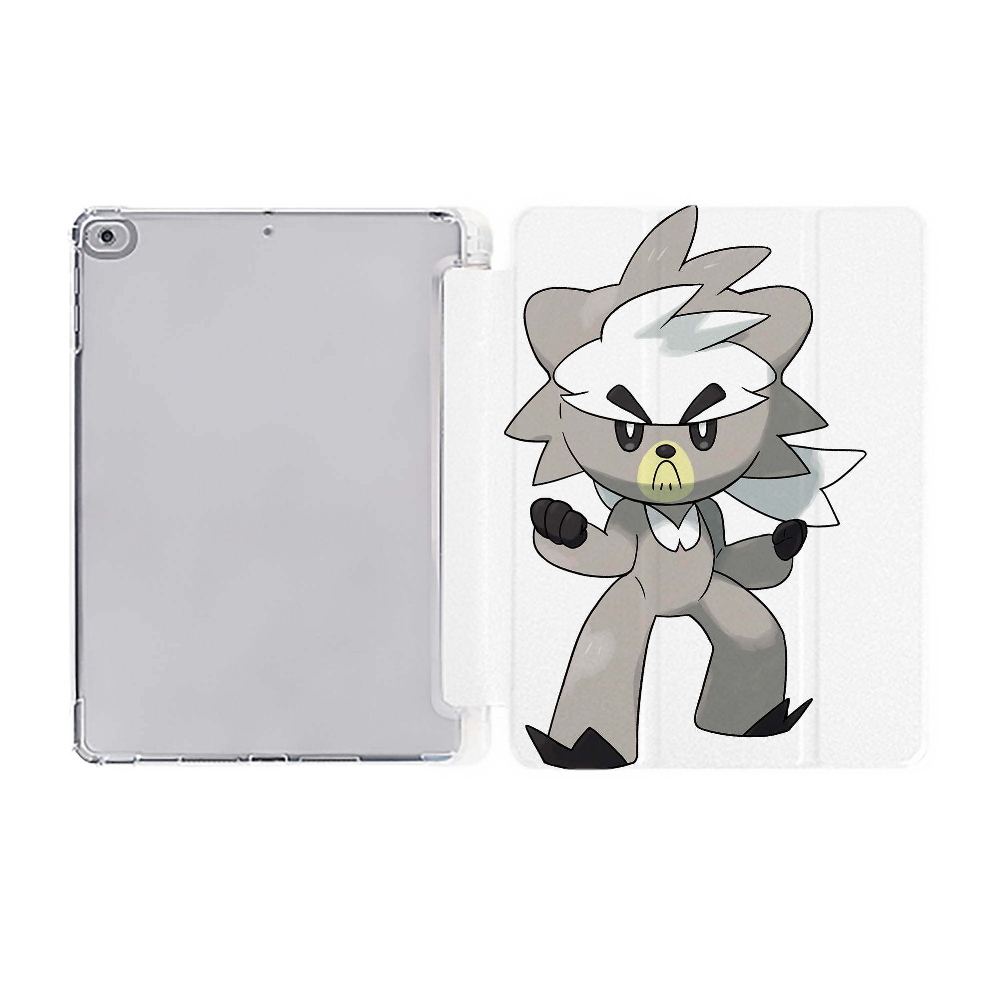（画像用） ポケットモンスター Pokémon IPad ケース ペン収納付き 三つ折りスタンド PUレザー×シリコン 対応機種9.5/10.5/10.9インチ